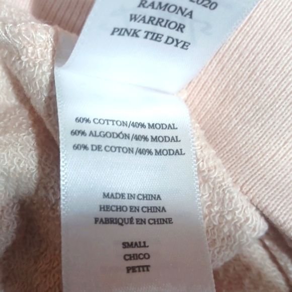 Rails x Susan G Komen Ramona Warrior Pink tie dye sweatshirt - Picture 14 of 15